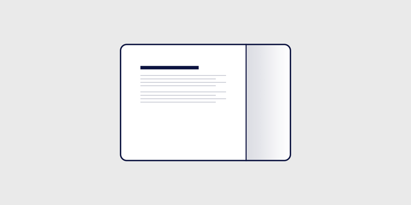 Content Left layout icon.