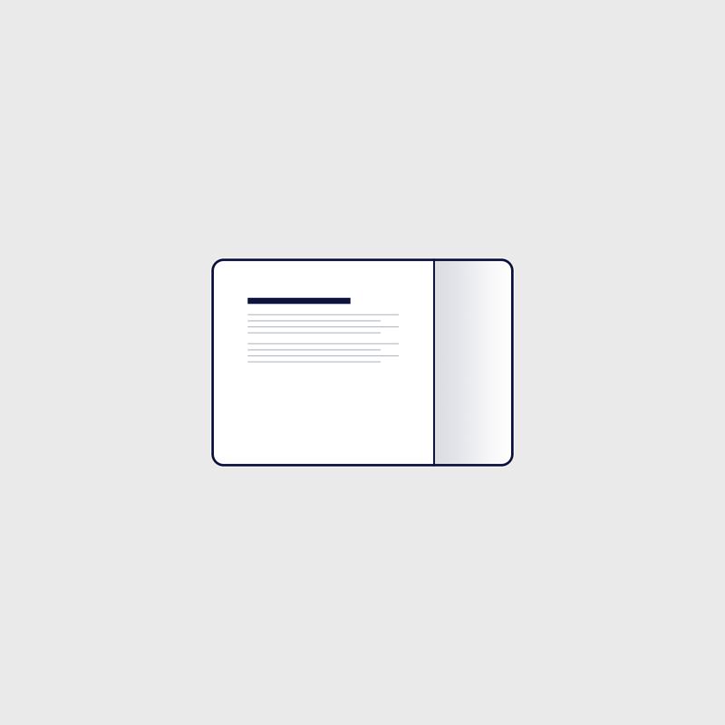 Content Left layout icon.